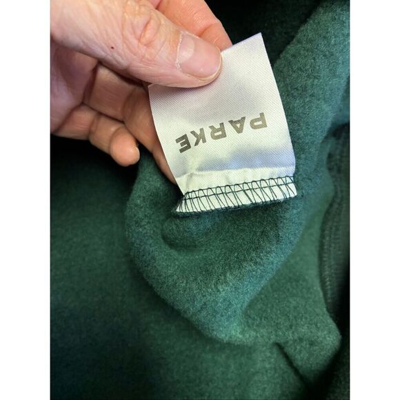 PARKE NWT Varsity Mock neck in Forest Maroon Size XXL - Picture 10 of 13